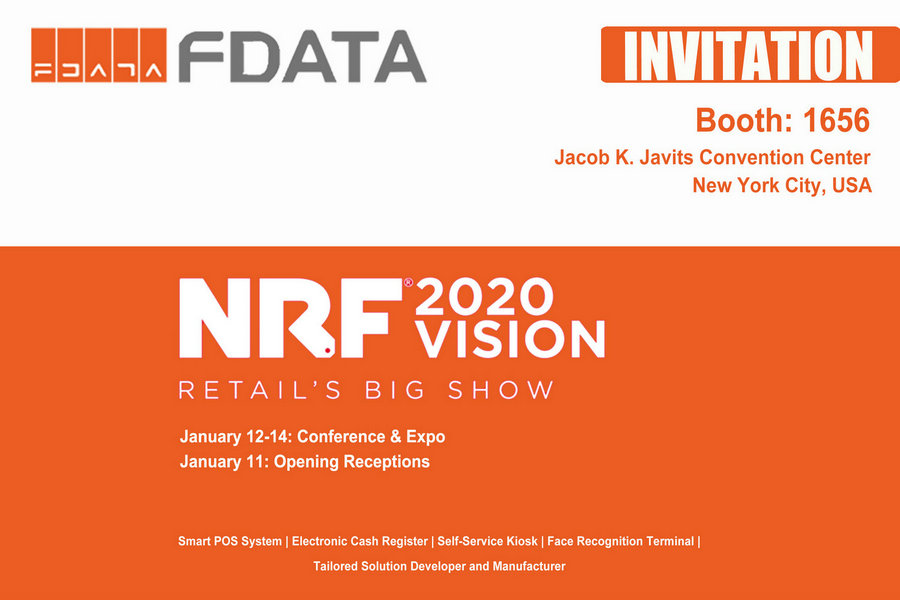 Point of Sale NRF 2020 Retail’s Big Show in New York FDATA